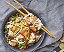 Лапша Удон морепродуктами и с устричным соусом